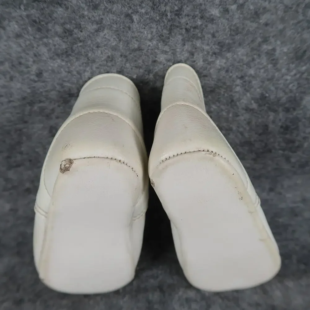 Wee Walkers Baby Shoes 1 Washable Lace Up Sneaker Vintage White Doll Classic